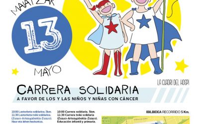 Carrera solidaria a favor de LA CUADRI DEL HOSPI. ANIMAROS Y PARTICIPAR!