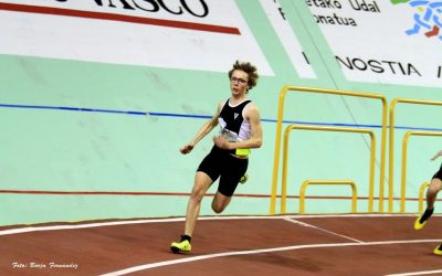 Excelente resultado de los atletas del C.A BARAKALDO en el Campeonato de Euskadi de pista cubierta