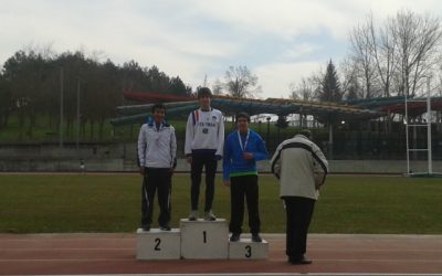 Campeonato Euskadi cadete y juvenil. Buen debut de los atletas del Barakaldo